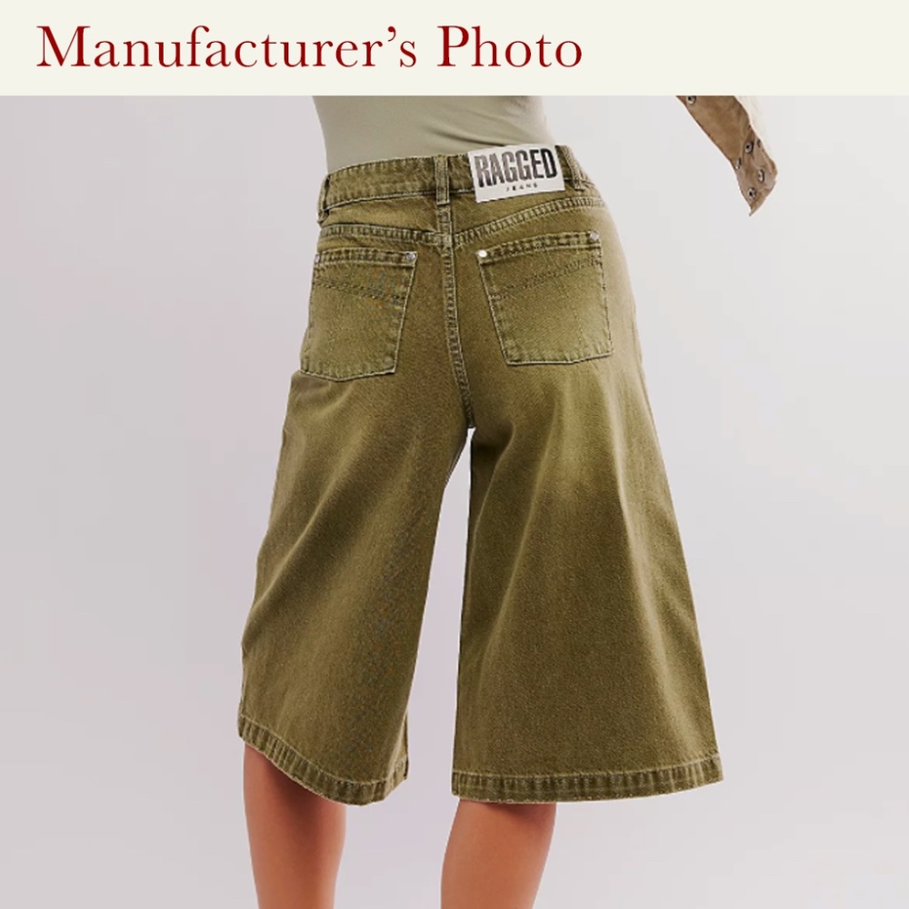 The Ragged Priest Release Shorts - Green Wash - 30